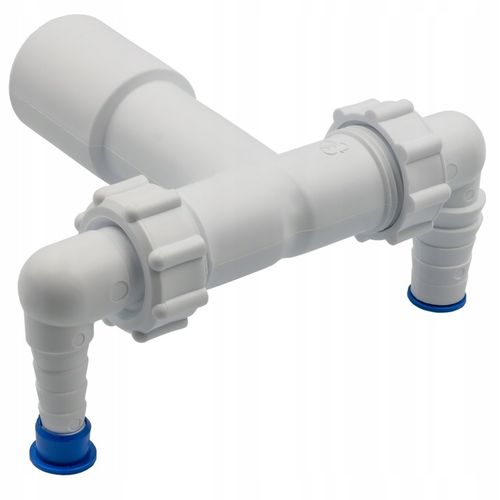 PODWÓJNY SYFON NADTYNKOWY DN 32 40- DO PRALKI I SUSZARKI, WYSOKA na Arena.pl