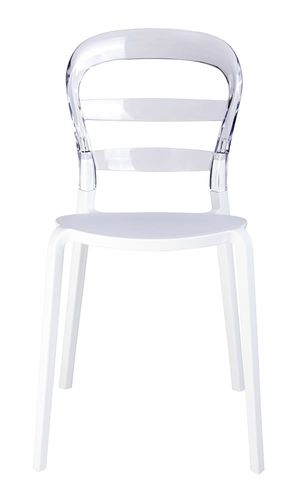 Krzesło CARMEN transparentne na Arena.pl