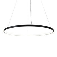 Ledowa lampa wisząca Agari 51W 3000K czarny zwis nad wyspę