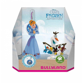 bullyland 12938 anna + olaf frozen 2pak