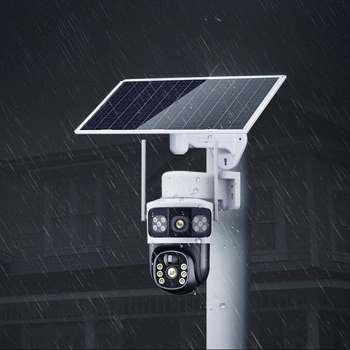 PODWÓJNA KAMERA SOLARNA 2W1 NA KARTE SIM 4G LTE ZEWNĘTRZNA OBROTOWA GSM na Arena.pl