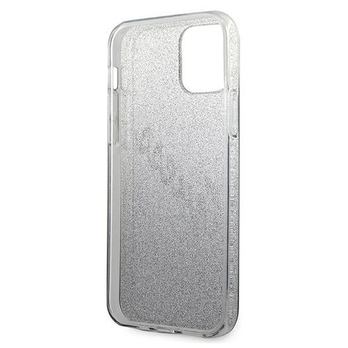Guess GUHCP12SPCUGLSBK iPhone 12 mini 5,4" czarny/black hardcase Glitter Gradient Script na Arena.pl
