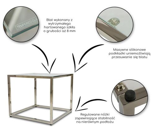 Stoliczek kawowy Nelio na Arena.pl