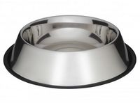 Miska dla psa metalowa na antypoślizgowej gumie 30cm - Barry King 1800ml