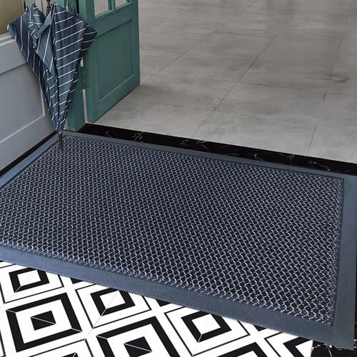 Wycieraczka siatka 3d pod drzwi do butów mata gumowa 60x90 gruba XL na Arena.pl