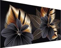 Aapxi Malowanie Według Liczb Kwiaty Zestaw do Majsterkowania 60x30cm