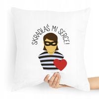 Poduszka Prezent Na Walentynki Skradłaś Mi Serce! Z Nadrukiem Ze Zdjęciem