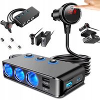 ROZDZIELACZ GNIAZDA ZAPALNICZKI 12V NR:9981