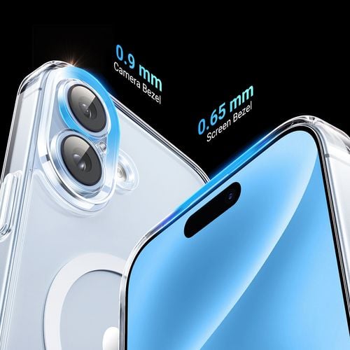 etui case classy clear magnetic na iphone 16 plus - przezroczyste na Arena.pl