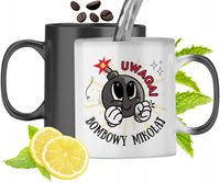 Kubek Magiczny Dla Mikołaja Zmieniający Kolor Z Nadrukiem Ze Zdjęciem