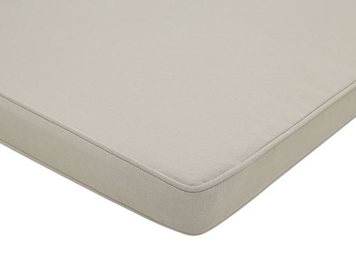 Ławka ogrodowa z certyfikowanego drewna 160 cm beżowa poduszka VIVARA na Arena.pl