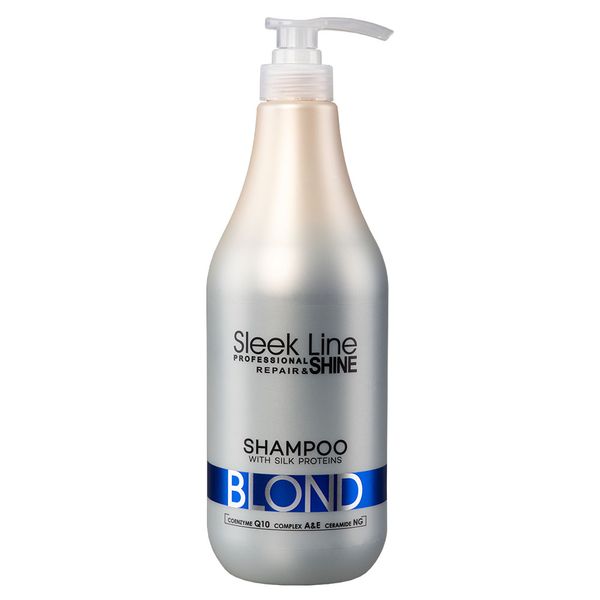 STAPIZ Szampon do włosów BLOND Niebieski - 1000ml zdjęcie 1