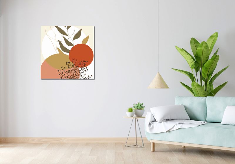 Obraz 70x70cm Impresja Jesieni zdjęcie 2