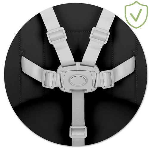 Krzesełko do karmienia Ricokids Mani czarne na Arena.pl