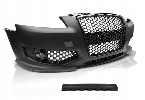 NOWT ZDERZAK Przód + HALOGENY DO AUDI A3 8P OD 2005 DO 2008 Roku RS STYLE na Arena.pl