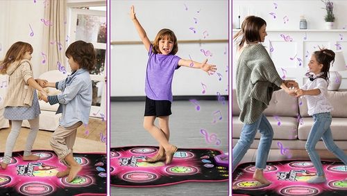 MATA DO TAŃCA ELEKTRONIKA Z MUZYKĄ BLUETOOTH DLA DZIECI PREZENT URODZINOWY na Arena.pl