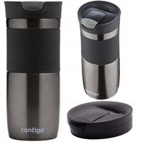 KUBEK TERMICZNY CONTIGO BYRON 470ML GUNMETAL - BLOKADA POKRYWY - BEZ