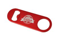 Otwieracze reklamowe z grawerem logo 10szt. kolor czerwony