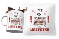 Zestaw Dla Juliana Poduszka + Kubek Na Prezent Z Nadrukiem Ze Zdjęciem