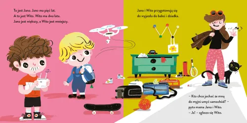 Jano i Wito jadą autem na Arena.pl