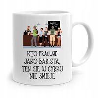 Dla Baristy Baristki Kawiarki Kubek Na Prezent Z Nadrukiem Ze Zdjęciem