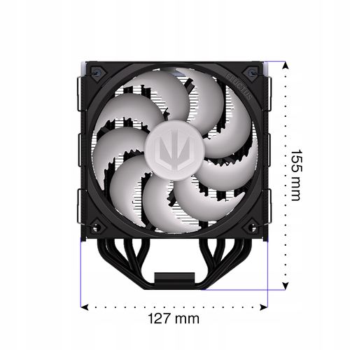 CHŁODZENIE CPU ENDORFY Fera 5 Black ARGB 120mm na Arena.pl