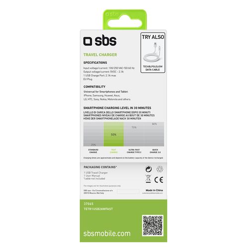 ładowarka sieciowa usb-a 10w - biała na Arena.pl