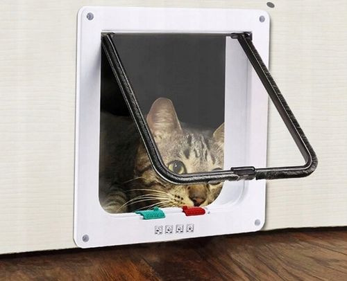 Drzwiczki KLAPA na drzwi dla Kota Psa do 6KG XL na Arena.pl