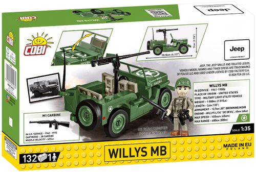 Klocki Willys Mb 132 Elementy na Arena.pl