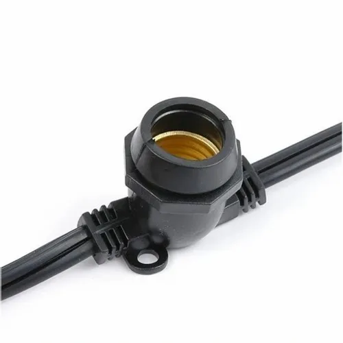 Oświetlenie 10m x10 E27 LED na płot altankę domek na Arena.pl