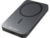 Powerbank Sandberg Mag Wireless 5000 ALU