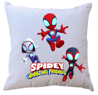 Poduszka z wkładem Spidey i Przyjaciele