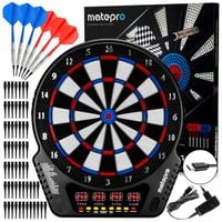 Tarcza elektroniczna dart do gry w rzutki lotki Matepro Classic Pro