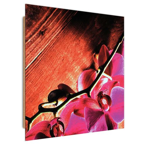 Deco Panel, Różowe storczyki 1 30x30 na Arena.pl