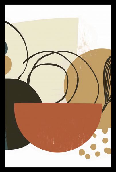 Plakat 53x81cm Kolaż Roślin zdjęcie 2