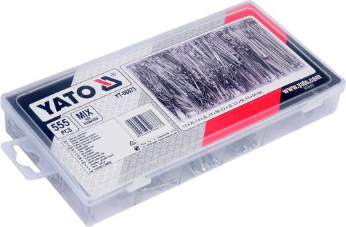 zestaw zawleczek prostych 555szt mix - yt-06873 na Arena.pl