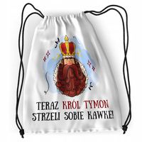 Plecak Dla Tymona Sportowy Szkolny Worek Torba Z Nadrukiem Ze Zdjęciem