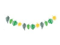 Girlanda liście tropikalne hawajskie filcowa, 200 cm