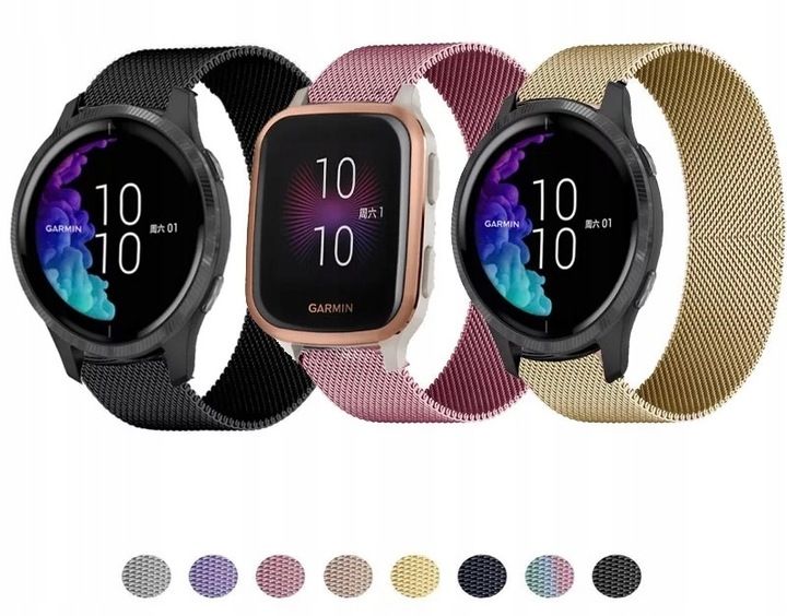 PASEK DO GARMIN Vivomove/Vivoactive 3 5 Venu SQ 2 PLUS Move 3 Style Luxe HR zdjęcie 5