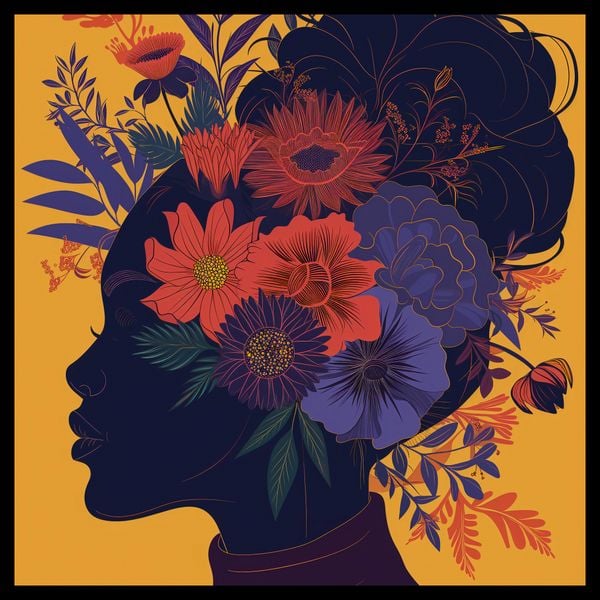 Plakat 40x40cm Botaniczna Muza zdjęcie 2