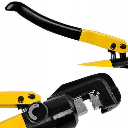 ZACISKARKA HYDRAULICZNA PRASKA DO KABLI PRZEWODÓW MATRYCE 4-70 MM na Arena.pl