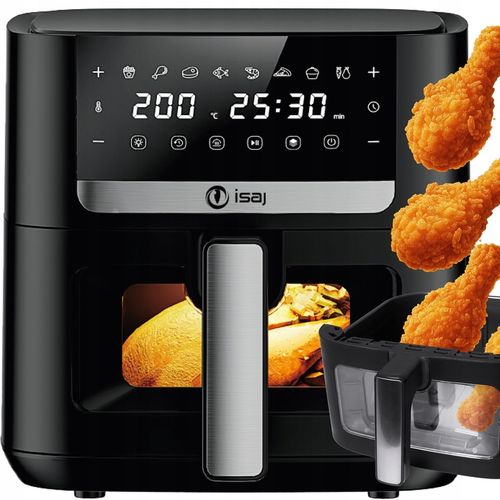 FRYTKOWNICA BEZTŁUSZCZOWA ISAJ AR2 AIRFRYER 8L XL 1800W na Arena.pl