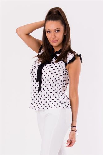 BLUZKA -BIAŁY 48005-1 S/M (36/38) na Arena.pl