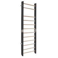 drabinka gimnastyczna klasyczna KS czarna 230x80 cm