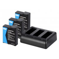 Zestaw Newell adowarka trzykanałowa SDC-USB-C i trzy akumulatory BCX-204