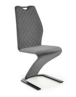 Krzesło Brigitte szare