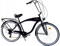 Rower Dallas Cruiser Men 28" 7spd GE - czarny