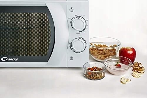 Kuchenka mikrofalowa z grillem wolnostojąca Candy CMG2071M 20l 700 W biała zdjęcie 4