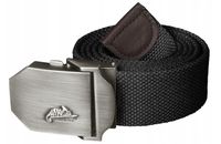 Pas Pasek Do Spodni Parciany HELIKON Klamra Logo Czarny M 120 cm