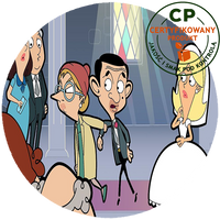 Opłatek na tort Jaś Fasola